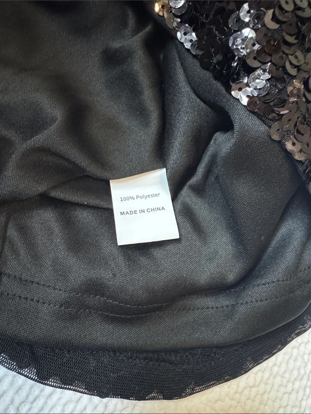 Maner NWT Women’s Black Sequin Mini Skirt Size XS